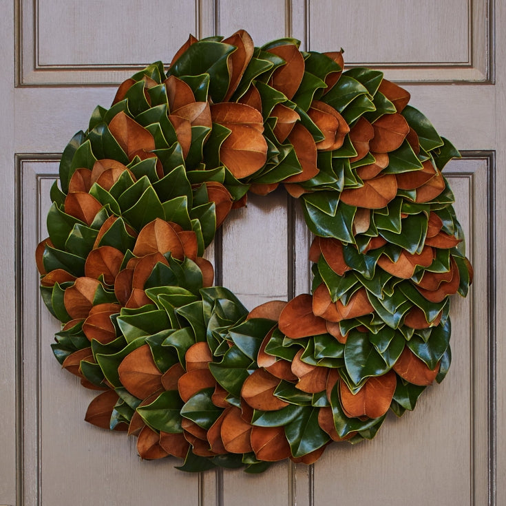 Classic Magnolia Wreath