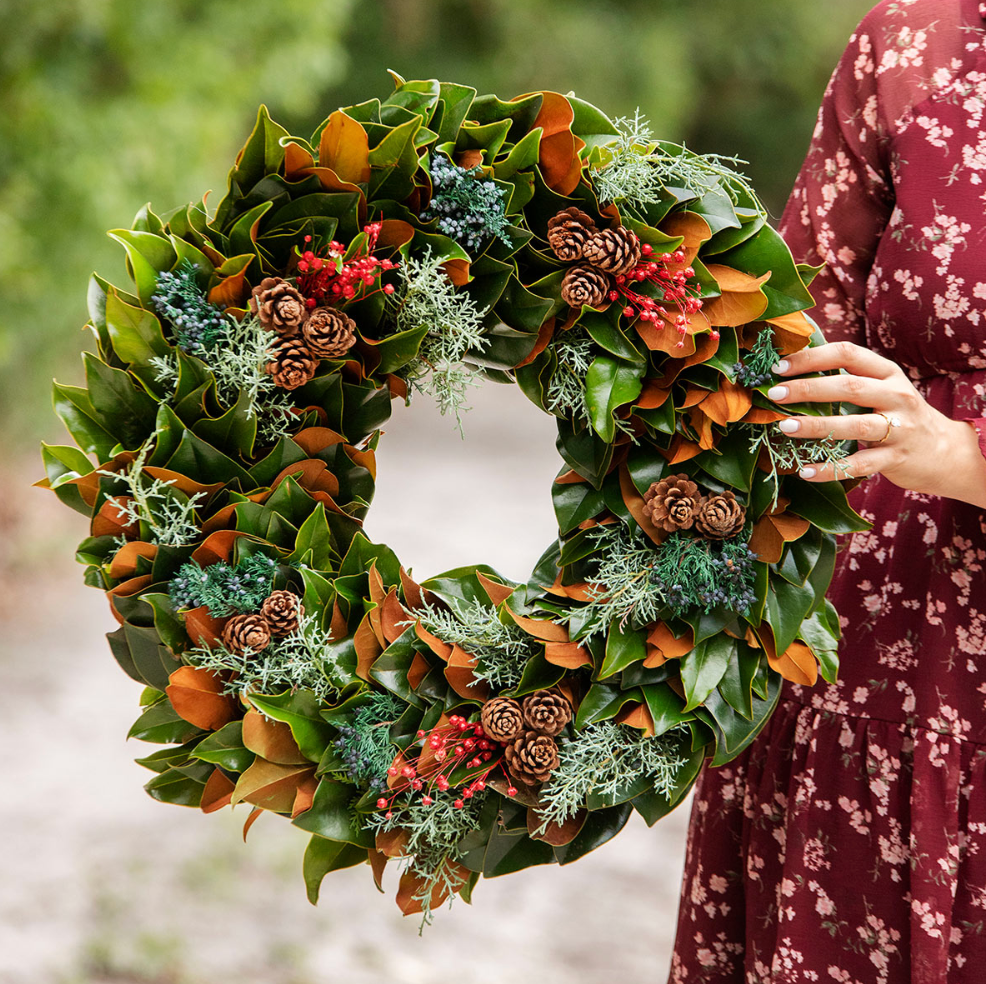 Little Gem & Berries Wreath